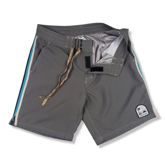 New Howler Brothers sz 31 Grey Chandler Old School Board Short Swim trunks w/tag - Picture 6 of 12